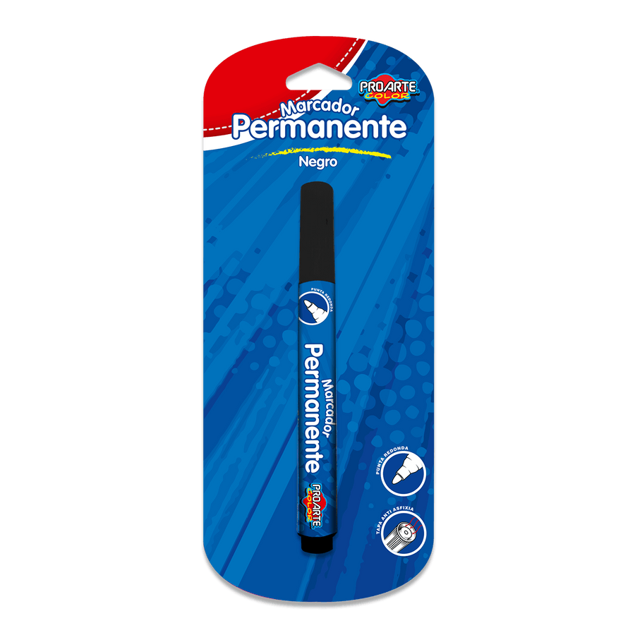 Marcador Permanente Proarte Rojo