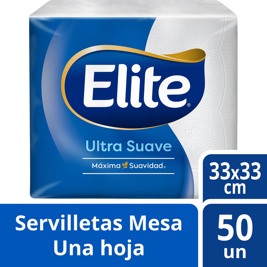 Servilleta Elite 50 Uni Grande 33x33
