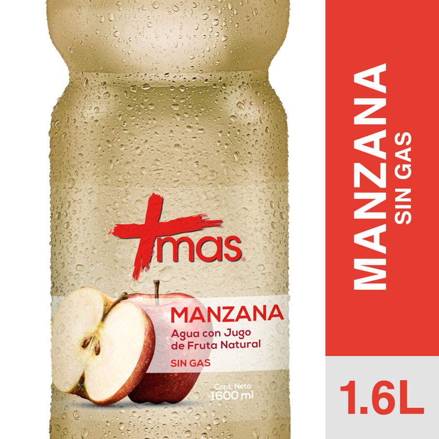 Agua Mas Manzana 1,6L