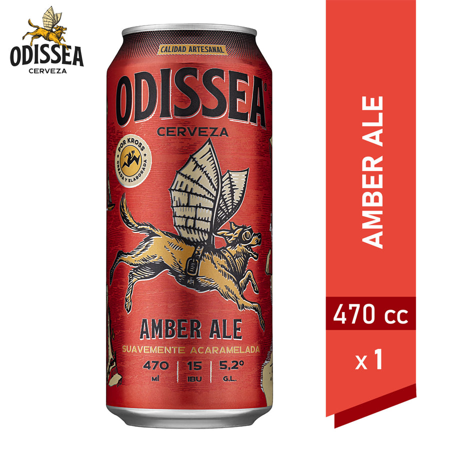 Odissea Amber Ale 5,2° GL 470cc