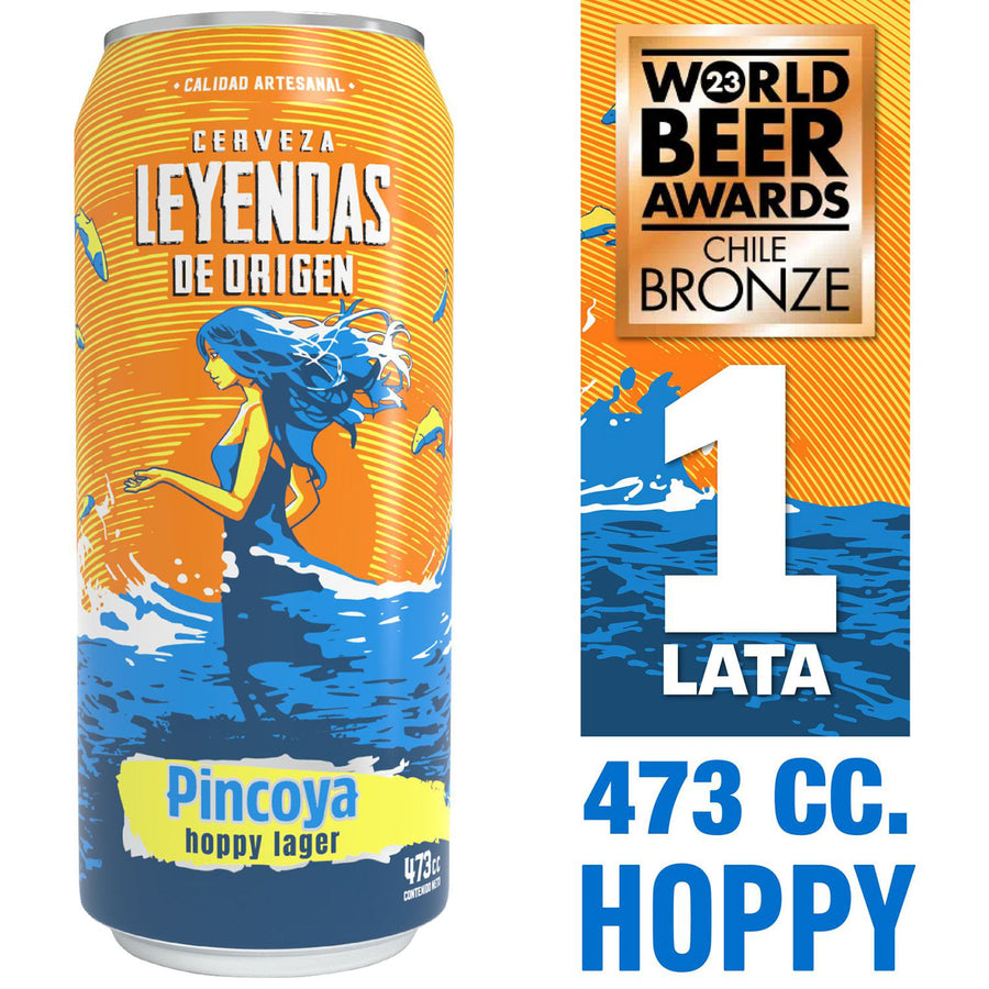 Leyendas de origen Pincoya Hoppy Lager 5,0°GL