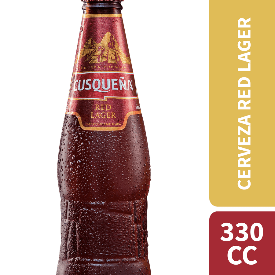 Cusqueña Red Lager 330cc x6