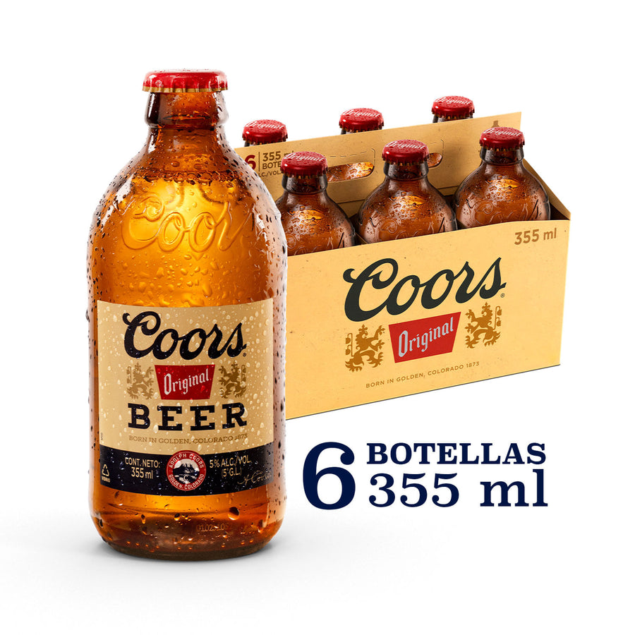 Coors 355cc x6