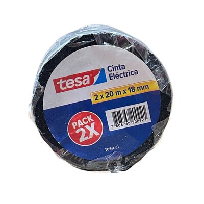 Cinta Electrica Negra 10 Mtr Tesa