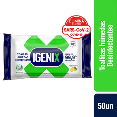 Igenix Toallas Desinfectantes Tarro