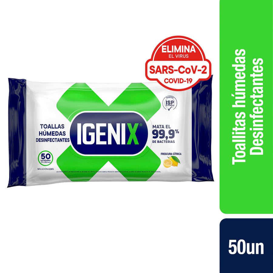 Igenix Toallas Desinfectantes Tarro