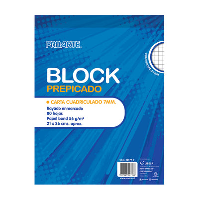 Block Prepicado Perforado