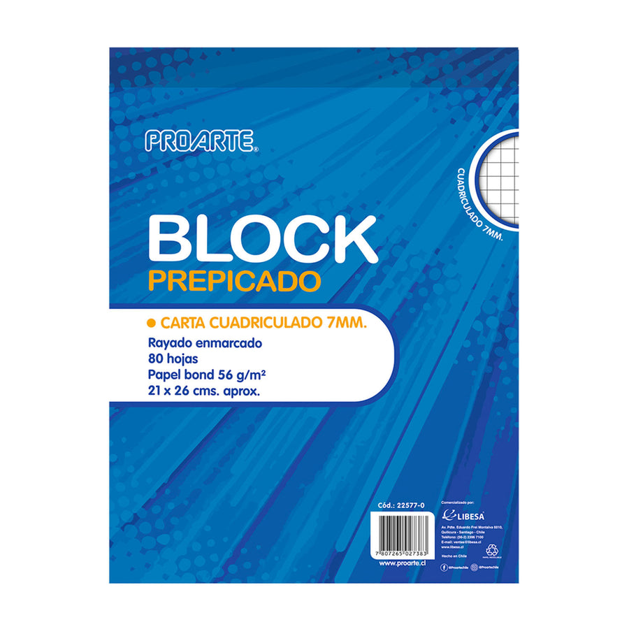 Block Prepicado Perforado