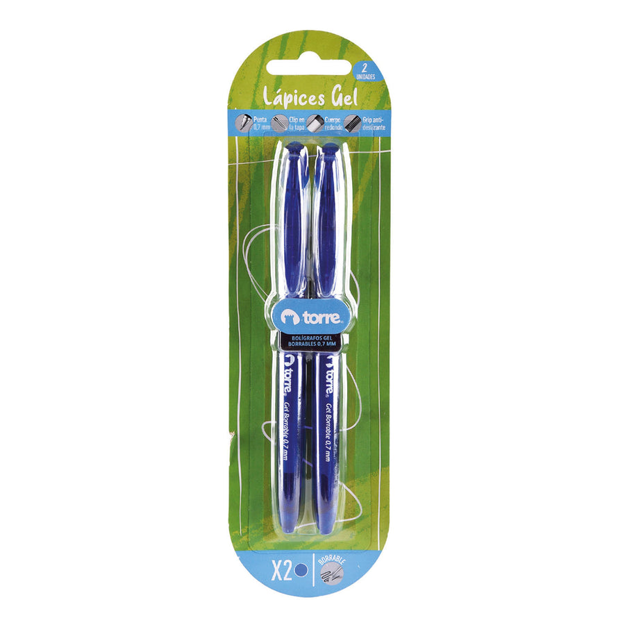 Boligrafo Azul Gel Unibal Signo