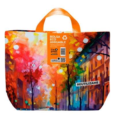 Bolsa Reutilizable Morado Grande