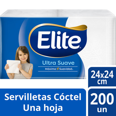 Servilleta Elite Ultra Suave 50 Uni
