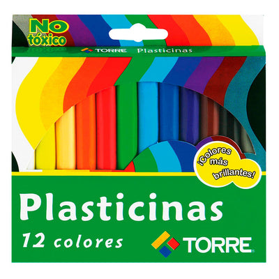 Plasticina 12 Colores Torre