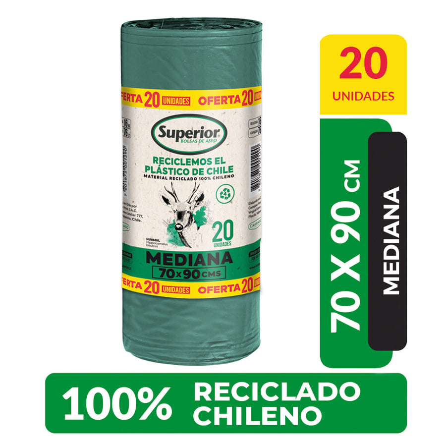 Bolsa Basura 70x90 Impeke