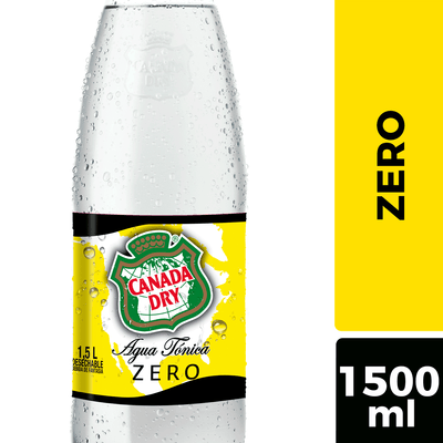 Canada Dry Agua Tonica Zero 1,5L