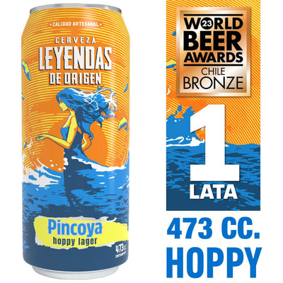 Leyendas de origen Pincoya Hoppy Lager 5,0°GL