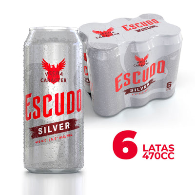 Escudo Silver 470cc x6