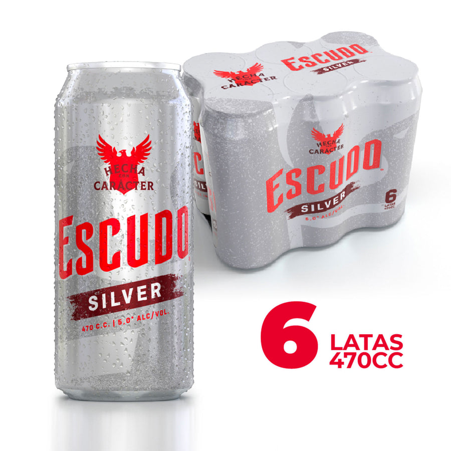 Escudo Silver 470cc x6