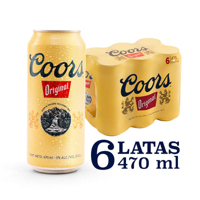 Coors 470cc x6