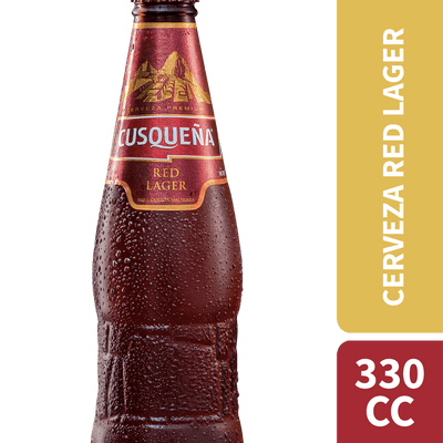 Cusqueña Red Lager 330cc x6