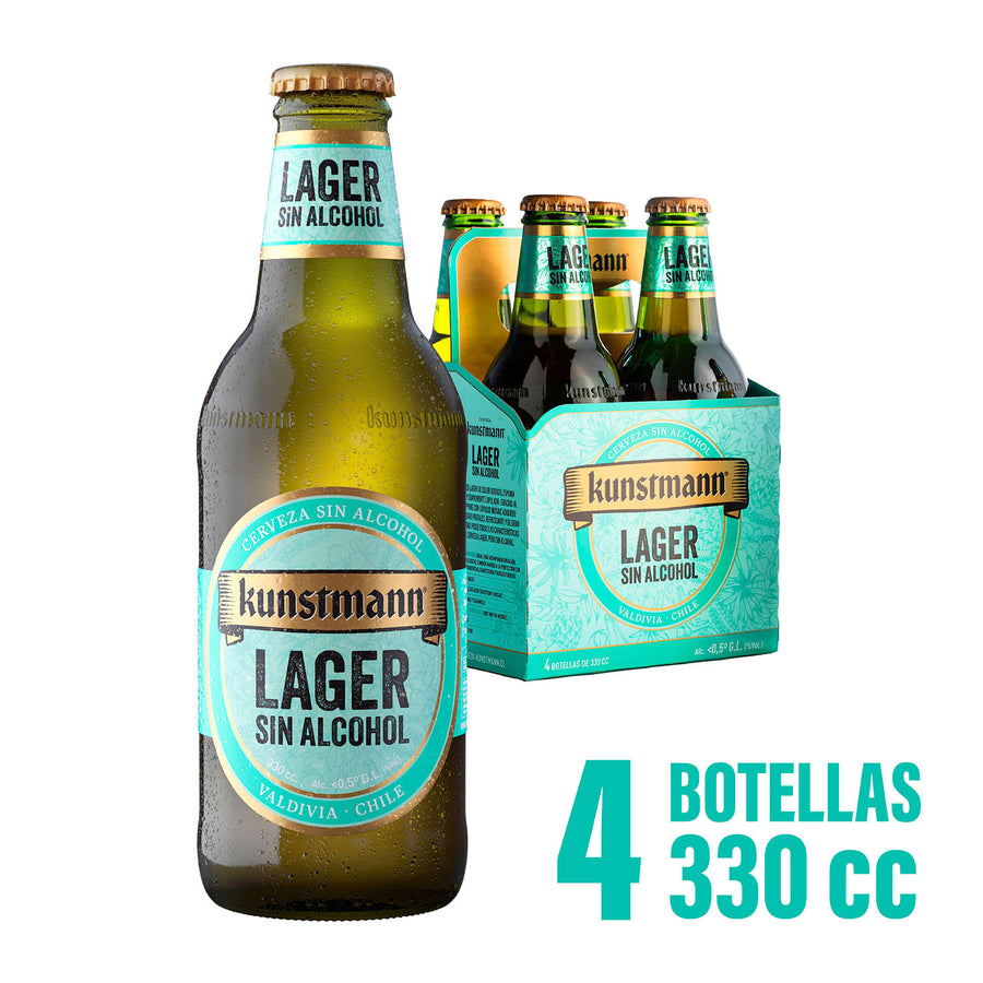 Kunstmann Lager sin alcohol 330cc x4
