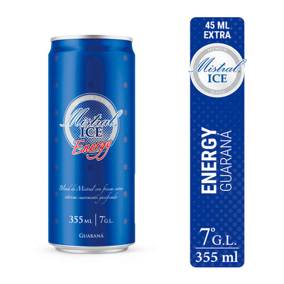 Mistral Ice Energy Guarana 7°GL 330cc